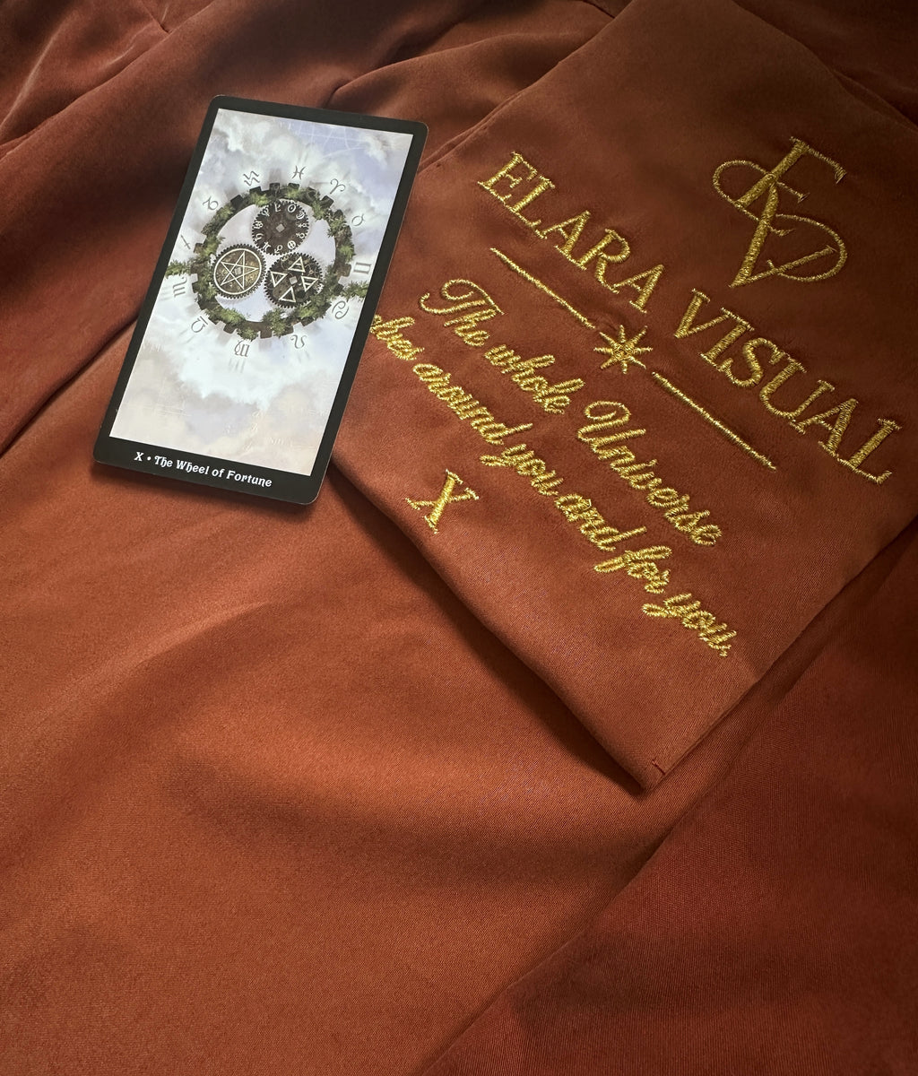 Modal & Cupro Premium Robe-Brown